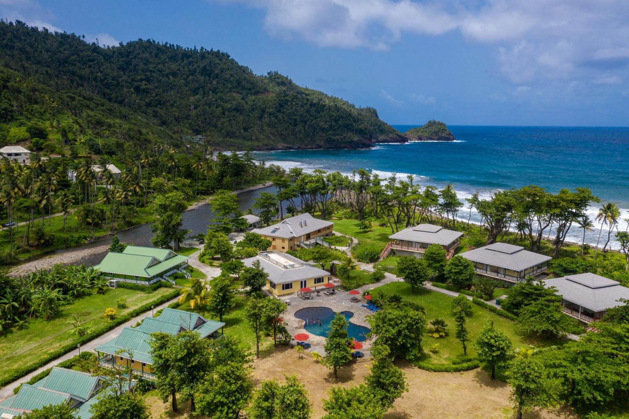 Rosalie Bay Eco Resort&Spa Esterno foto